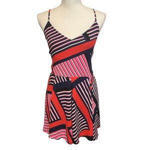 Express Geometric Patterned Romper.  Size 10